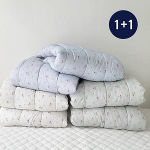 차렵이불 2장세트 / 사계절  간절기 이불  봄 가을 겨울 극세사