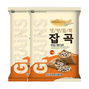 [삼원농산] 국산 백미 10kg (5kg/2개)