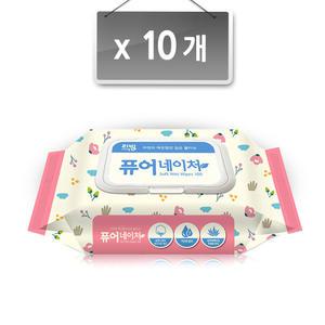 리빙 퓨어 네이처 캡형 100매 x 10개