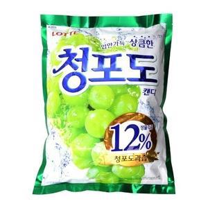 롯데 청포도 캔디 대용량 1445g x1개 업소용