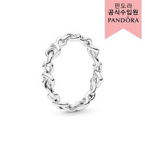 PANDORA[백화점보증서 제공]노티드하트_ 198018