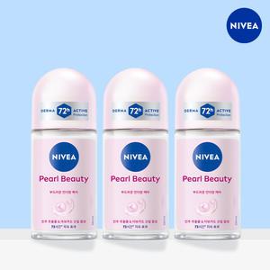 니베아 데오드란트 롤온 펄 앤 뷰티 50ml X 3