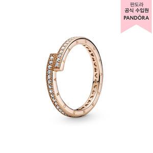[롯데백화점]판도라 [백화점 보증서 제공]스파클링 오버래핑 링 _189491C01