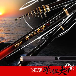 TJ코리아 NEW광개토대왕 여의 3-450 카고 원투 낚시대