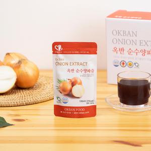 옥반식품 순수양파즙 무안양파즙 100ml x 30포 x 4박스(총 120포)