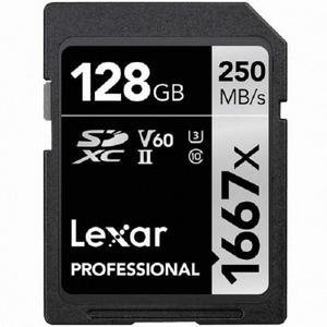 [에스투씨엔아이]Lexar SDXC CLASS10 UHS-II U3 Professional 1667X V60 250MB/s (128GB)