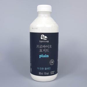 숲골 플레인 요거트 농후발효유 임실치즈마을 900ml