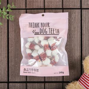 Think your Dog Teeth 소고기우유껌 (15p) 240g