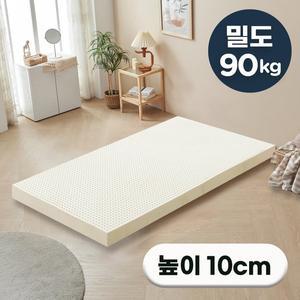 [에코어] 천연라텍스 매트리스 10cm 90kg 밀도 (싱글/슈퍼싱글/퀸/킹)