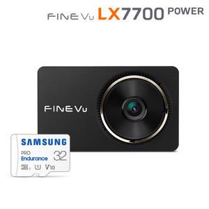 [즉시10% 140,100][A/S 3년+GPS] 파인뷰 LX7700 POWER 32GB 전후방 FHD 2채널 블랙박스