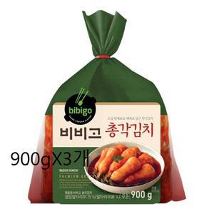 [비비고](의정부점)CJ 비비고 총각김치 900GX3개