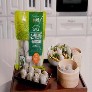순 식물성 100% 건강하고 맛있는 노미트 산채만두