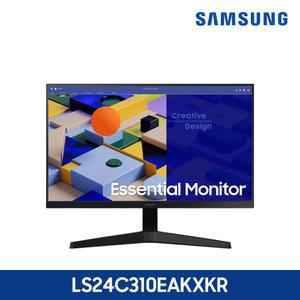 삼성전자 24인치 컴퓨터모니터 IPS 슬림베젤 S24C310 75Hz FreeSync