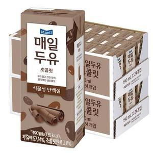 매일유업 매일두유 초콜릿 190ml 48팩