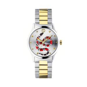 YA1264075 G타임리스 남녀공용 메탈 쿼츠 38mm