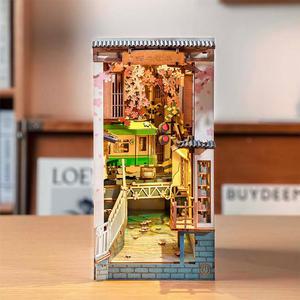 로보타임 in 북시리즈 벚꽃기차 스토리 TGB01 / diy 인테리어 소품 미니어처