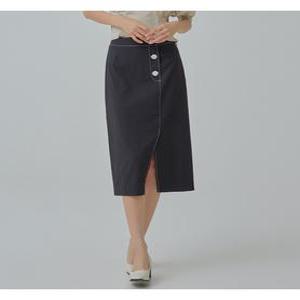 [미쏘][미쏘]단추포인트 스커트(MIWWHA929B).
