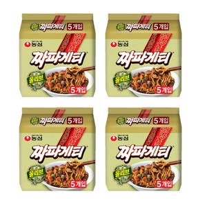 농심 짜파게티 멀티5입 x 4봉 20개입