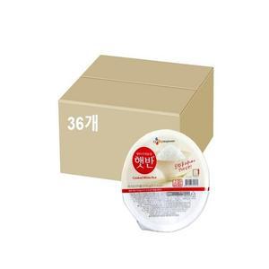 햇반 백미 흰밥 210g 36개