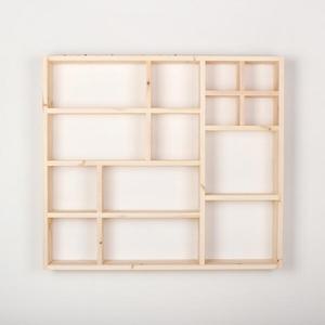 아트박스 디자인엔씨 원목네모네모다용도선반 WF110 디자인엔씨