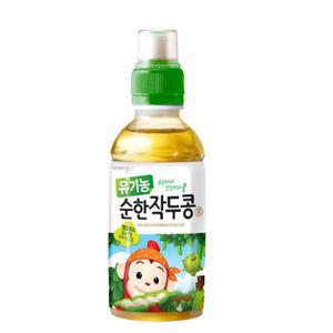 [여름 카페]코코몽 유기농 순한 작두콩차(200mL 24개) [탕비실 음료] 웅진 [아이 어린이 간식][소풍 나들이