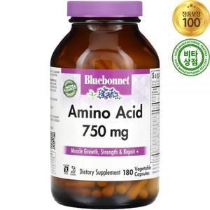 블루보넷 아미노산 Amino Acid 750mg 180정 비건