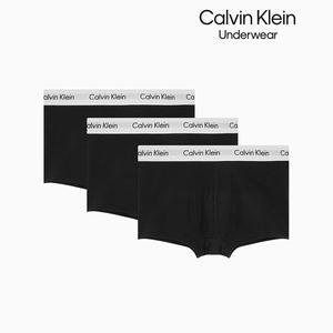[Calvin Klein Underwear](신세계 사우스시티)남성 EU 코튼 스트레치 로우 라이즈 트렁크 3PK U2664-001