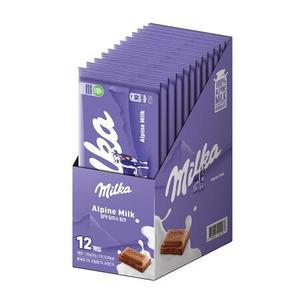 밀카 초콜릿 100g x 12개 알프스밀크 외 택 3