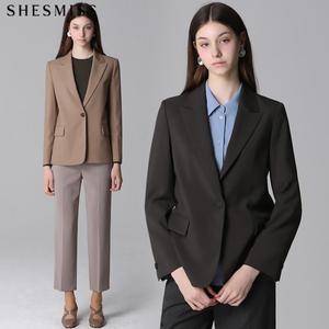 [쉬즈미스]SHESMISS)] 베이직 싱글 자켓 (택가격318000원)