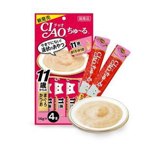 챠오 츄르 참치 가다랑어  노묘용) 14gX4개입 10개묶음  2개 이상 구매 시 무배)