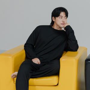 MHS4612 이너쿠키 슬림 피치 기모 겨울 남자 홈웨어 이지웨어