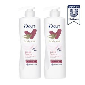 [도브] 바디러브 바디로션 서플 바운스 400ml 2개