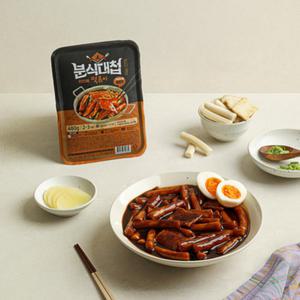 [내일도착] 분식대첩 떡볶이 짜장맛(2-3인분) 4팩 모음