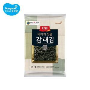 [동원]양반 감태김 전장김 3봉(5장) x 3개 (총 9봉)[34417660]