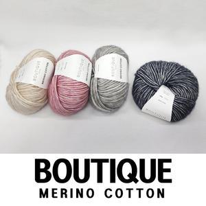 메리노코튼 스웨터 탑다운 니트 목도리 털실 / Merino cotton