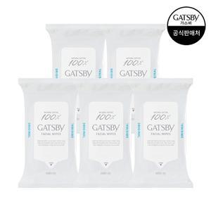 갸스비 훼이셜 페이퍼 쿨 타입 15매 x5팩