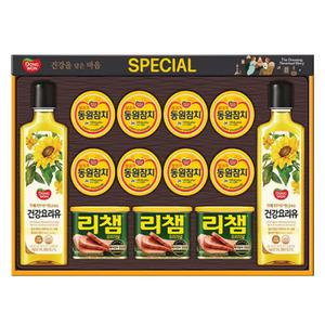 동원참치선물세트 스페셜 S호 1세트 아웃박스로 별도 포장 25년 명절 최신형 선물세트