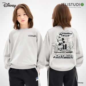 [디즈니]미키 마우스 스팀보트데일리맨투맨티셔츠