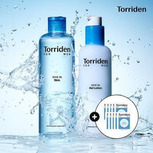 [토리든][2종세트] 다이브인 포맨 스킨 300ml+ 젤로션 200ml +(올인원 2ml X10매 증정)