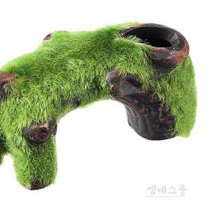 엠에스몰 어항용장식 모스유목 S 어항수초 수족관장식