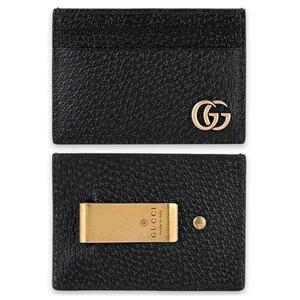 디몬트 구찌 공용 GG 마몬트 머니클립 카드지갑(블랙) 436022 DJ20T 1000