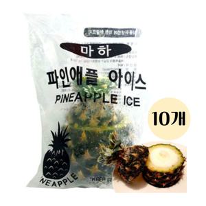 마하 아이스 파인애플샤베트 파인샤베트 130ml , 10개