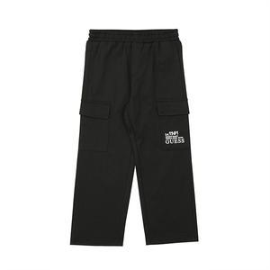 [게스키즈] 블랙 폴리 팬츠 (G33KDP021-T)