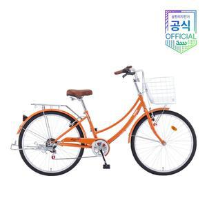 [삼천리자전거]선데이 7단 26 여성 바구니 삼천리자전거 2025년 - 완조립 공식직영몰