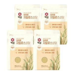 [CJ]백설 브라운자일로스설탕 500g x4개