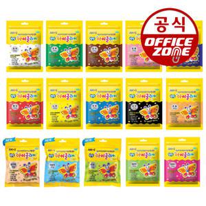 아모스 3000 탱탱 아이클레이 파우치 50g 낱색 칼라점토
