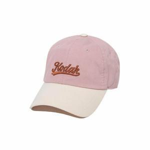 모자 UQS K5143LCP66PNK 레터링 콤비 릴렉스핏 볼캡 PINK