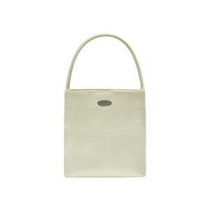 MARITHE REGULAR LOGO SATIN MINI BAG cream