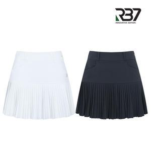 RB7 여성 고신축 A라인 주름 플리츠 큐롯 R3MWSK494