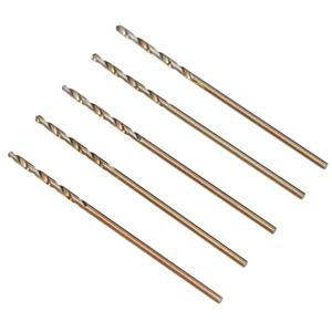 5Pcs HSS M35 코발트 드릴 비트 1mm 2mm 3mm 스텐 오거 프레스 충전 공구 액세서리